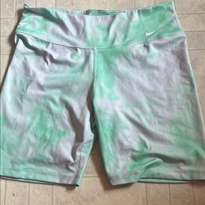 Nike Women's Mint Green Athletic Shorts